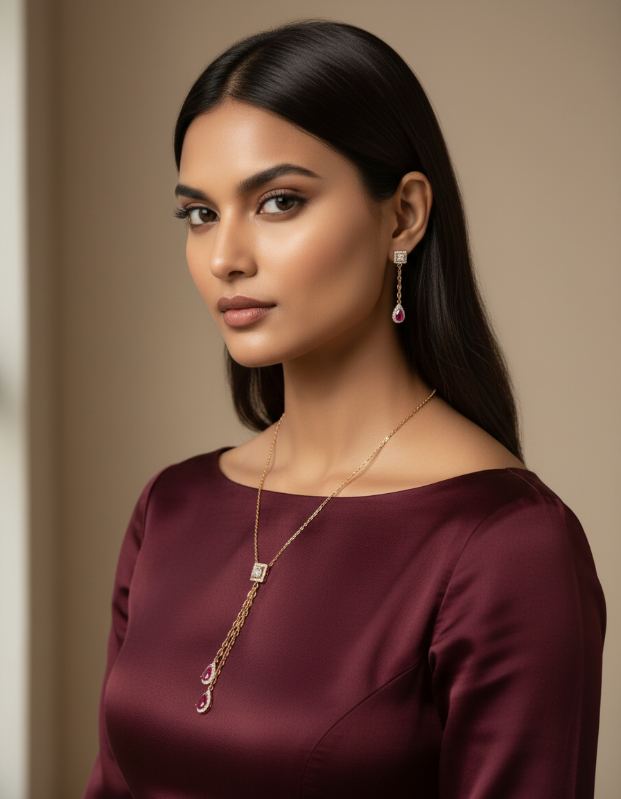 Elisha lariat on model