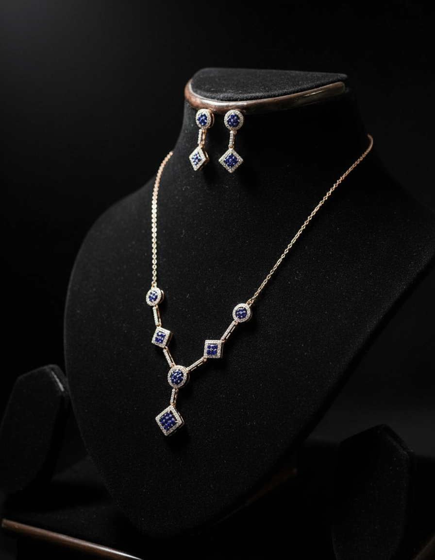 Aara sapphire on model