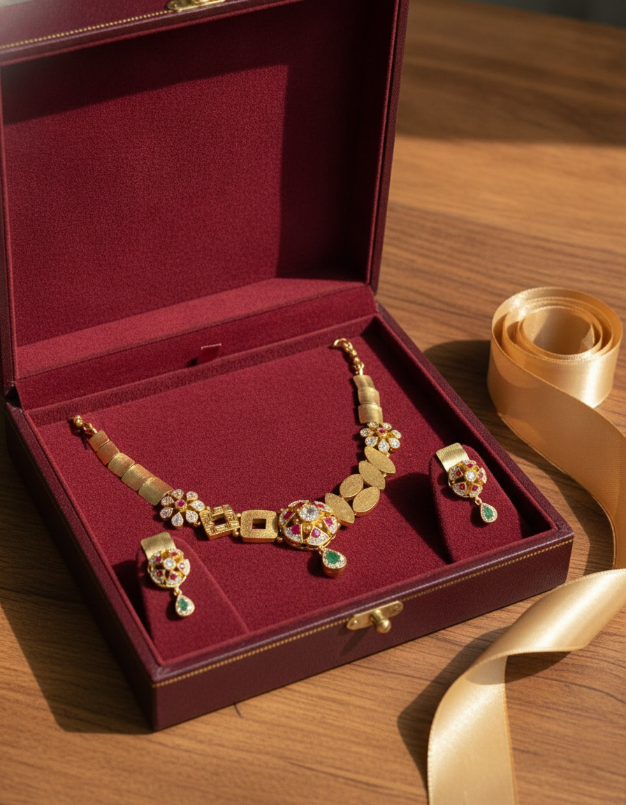 Kavya medallion gift presentation