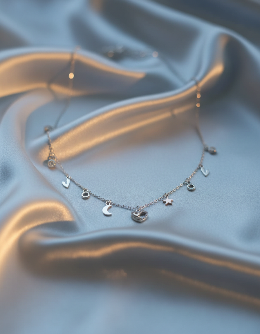 Wren charm on model